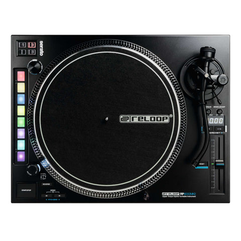 Reloop RP-8000 MK2 DJ Turntable for Serato (Direct-Drive)