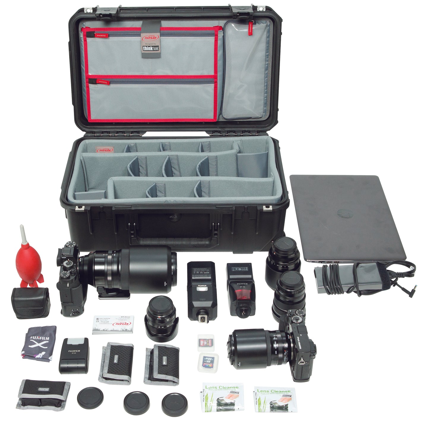 SKB 3i-2011-7DL iSeries Case - Think Tank Divider & Lid Organizer (Retractable Handle & Wheels)