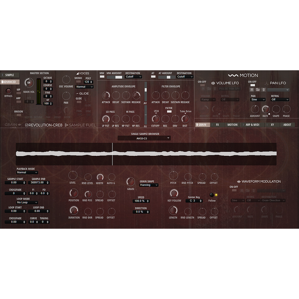 Sample Fuel REVOLUTION-CRE8