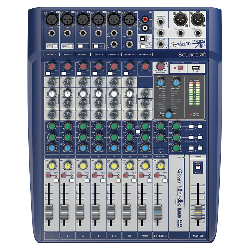Soundcraft Signature 10 Mixer with Effects
