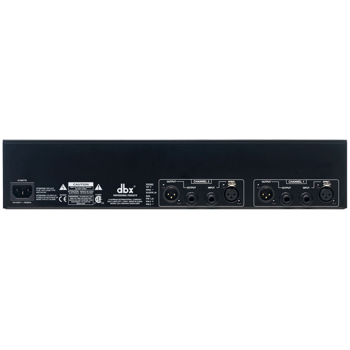 dbx 231s Graphic Equalizer Guildwater Gear