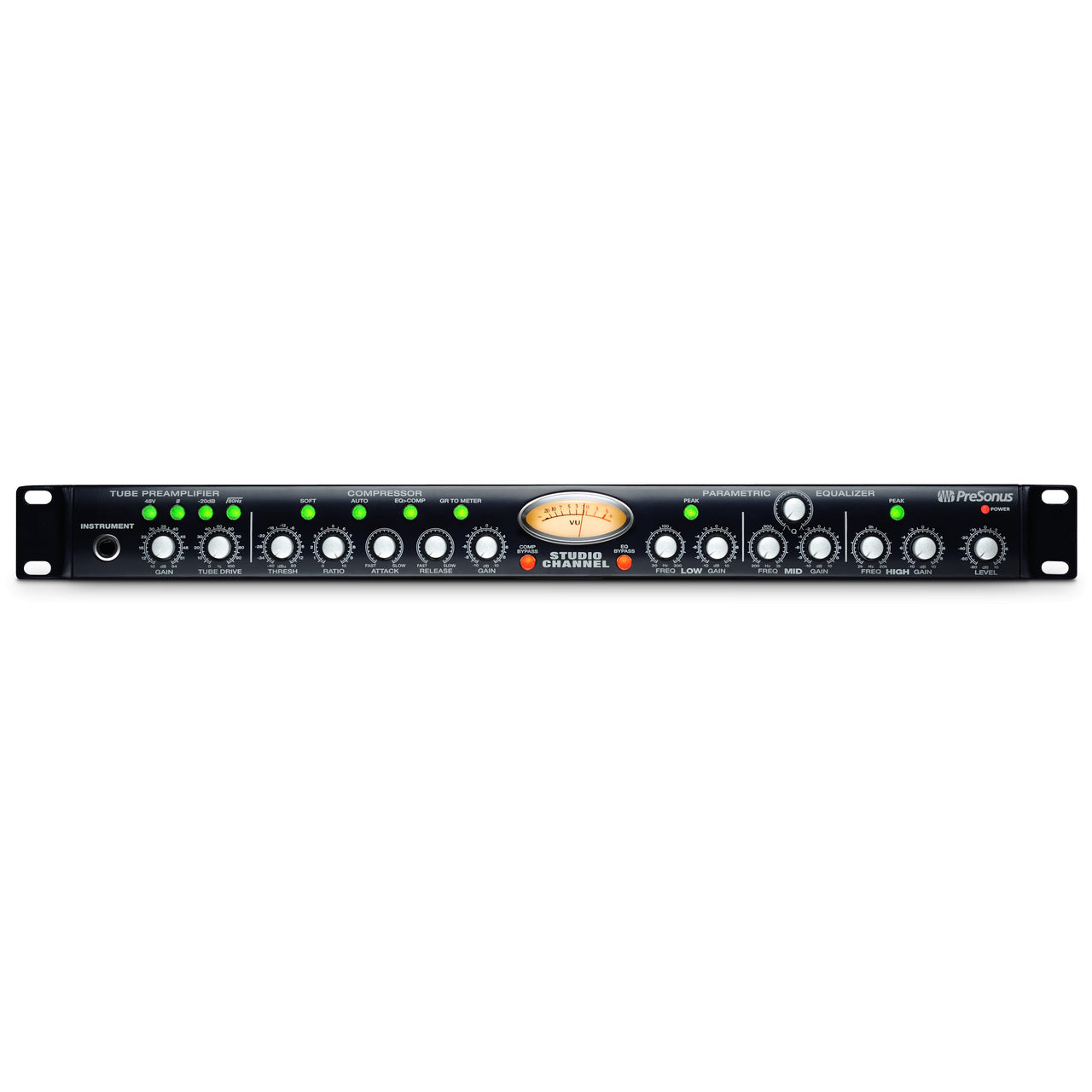 PreSonus Studio Channel Microphone Tube Preamplifier Channel Strip