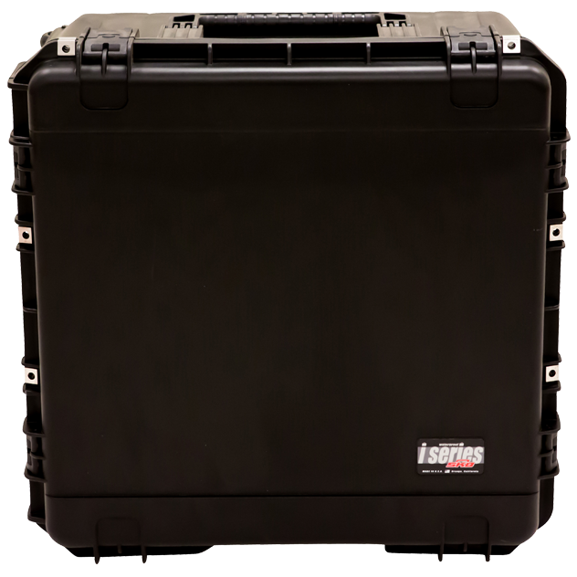 SKB iSeries Utility Case (Cubed Foam) - 3i-2424-14BC (Retractable Handle & Wheels) - Waterproof Injection Molded
