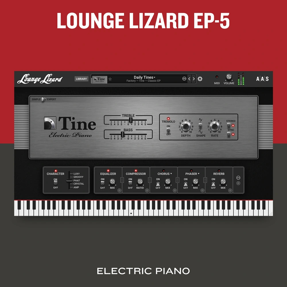 Applied Acoustics Systems Lounge Lizard EP-5