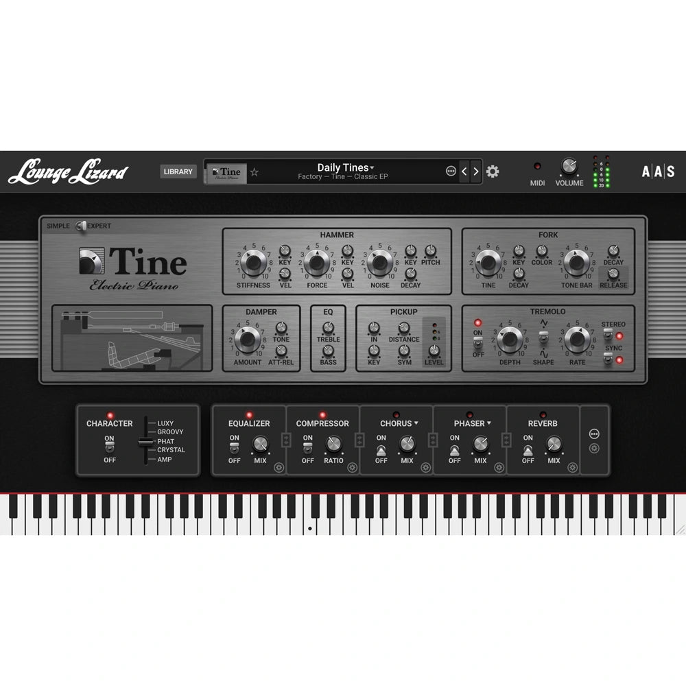 Applied Acoustics Systems Lounge Lizard EP-5
