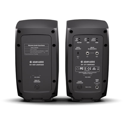 ADAM Audio D3V Studio Monitors (Black)