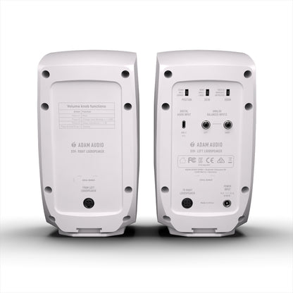 ADAM Audio D3V Studio Monitors (White)