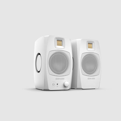 ADAM Audio D3V Studio Monitors (White)