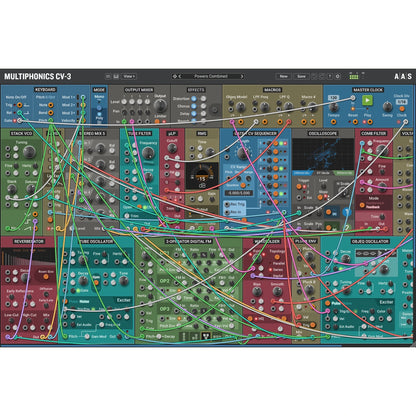 Applied Acoustics System Multiphonics CV-3 Modular Synthesizer