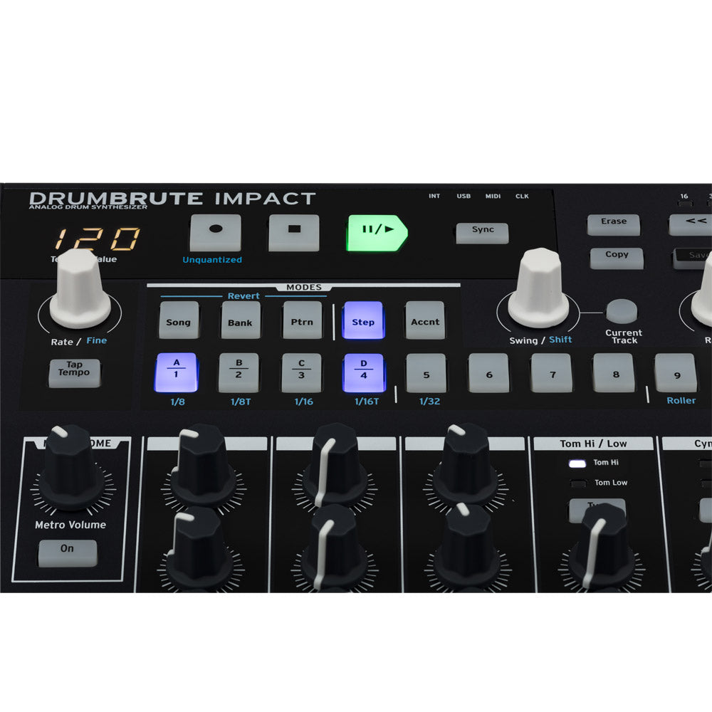 Arturia DrumBrute Impact Analog Drum Machine