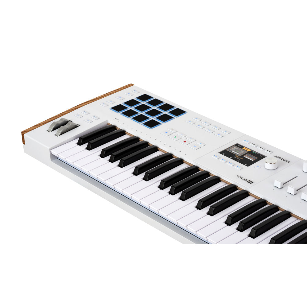 Arturia KeyLab MK3 Keyboard Controller (49-Key) - White