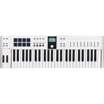 Arturia KeyLab Essential MK3 Keyboard Controller (49-Key) - White