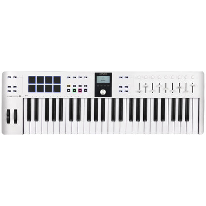 Arturia KeyLab Essential MK3 Keyboard Controller (49-Key) - White