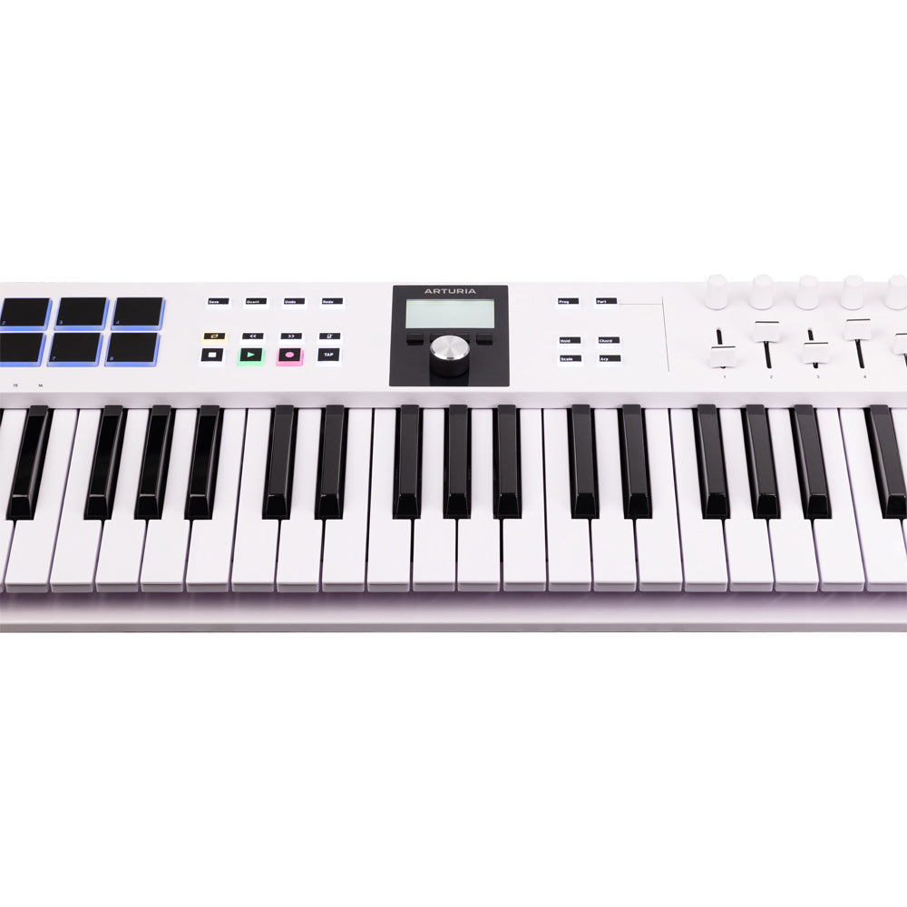 Arturia KeyLab Essential MK3 Keyboard Controller (61-Key) - White