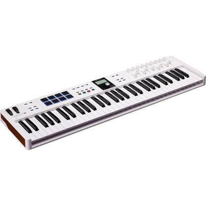Arturia KeyLab Essential MK3 Keyboard Controller (61-Key) - White