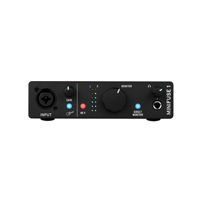 Arturia MiniFuse 1 Audio Interface (USB-C) - Black