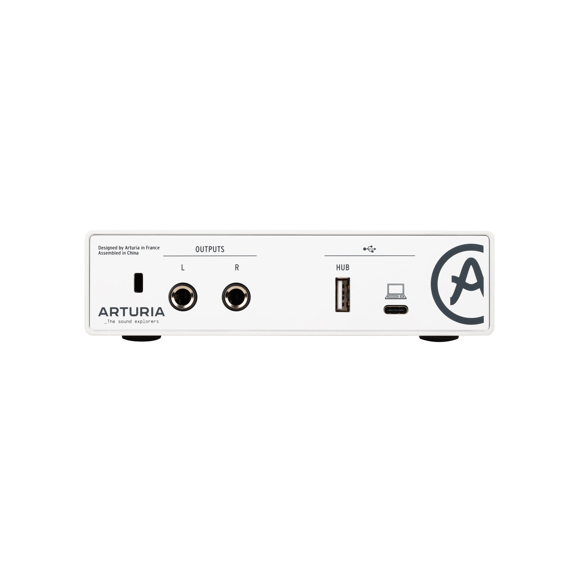 Arturia MiniFuse 1 Audio Interface (USB-C) - White