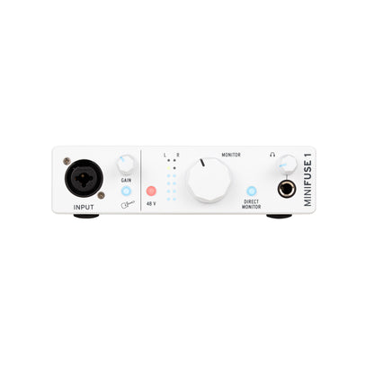 Arturia MiniFuse 1 Audio Interface (USB-C) - White
