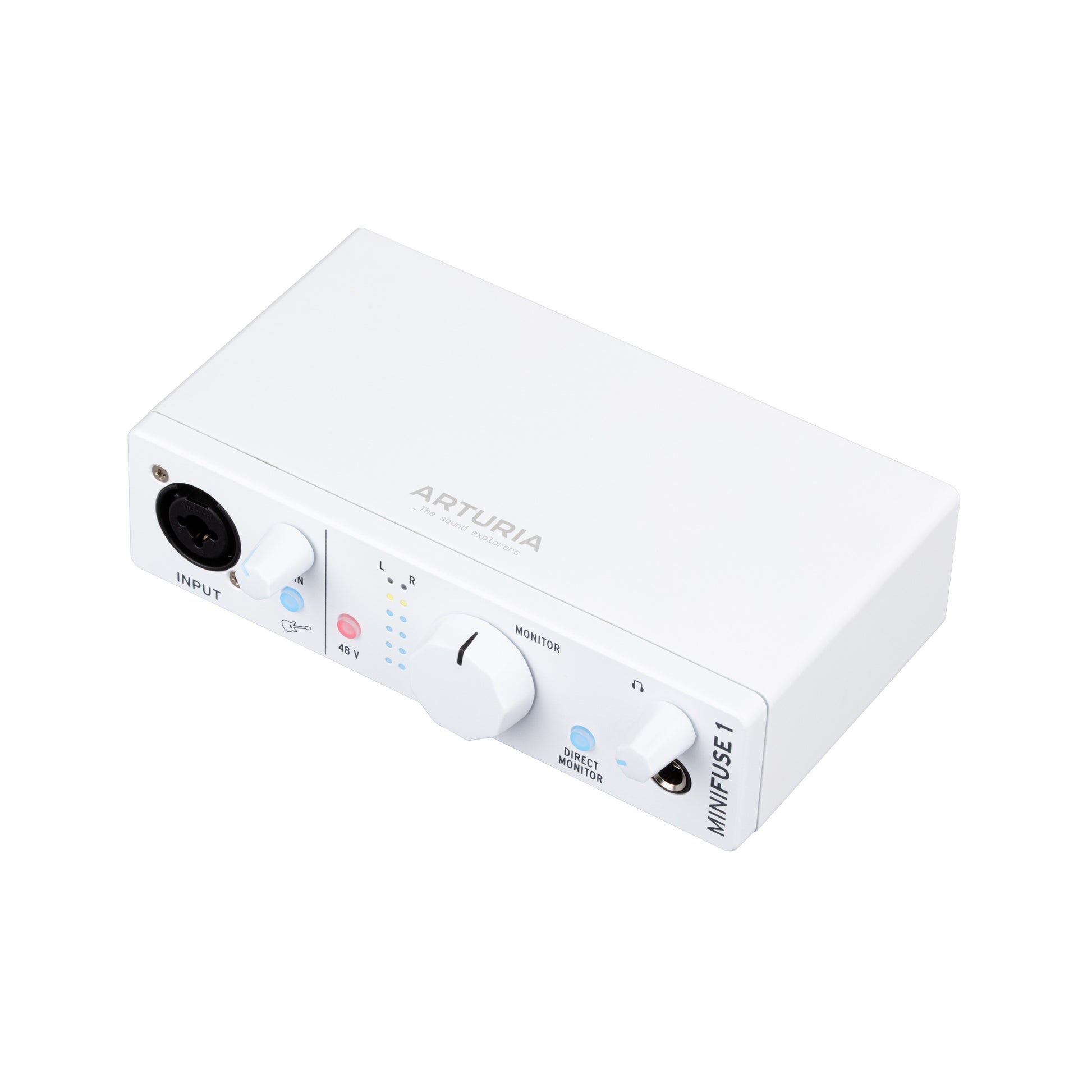 Arturia MiniFuse 1 Audio Interface (USB-C) - White