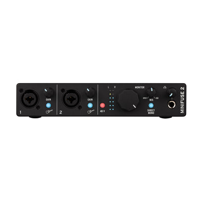 Arturia MiniFuse 2 Audio Interface (USB-C) - Black