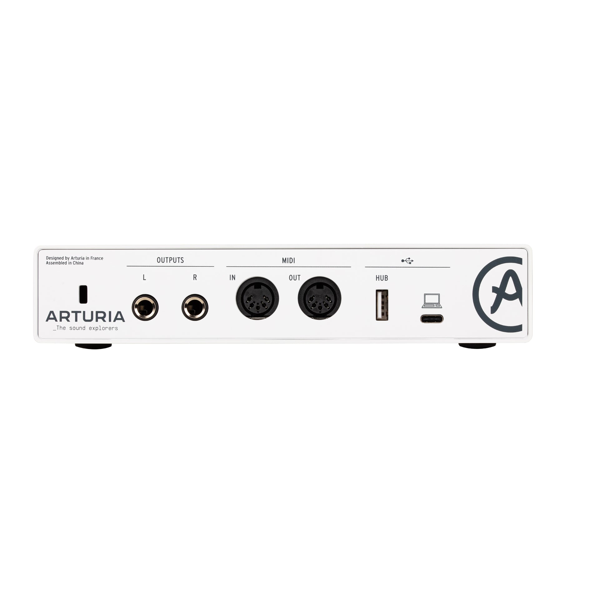 Arturia MiniFuse 2 Audio Interface (USB-C) - White