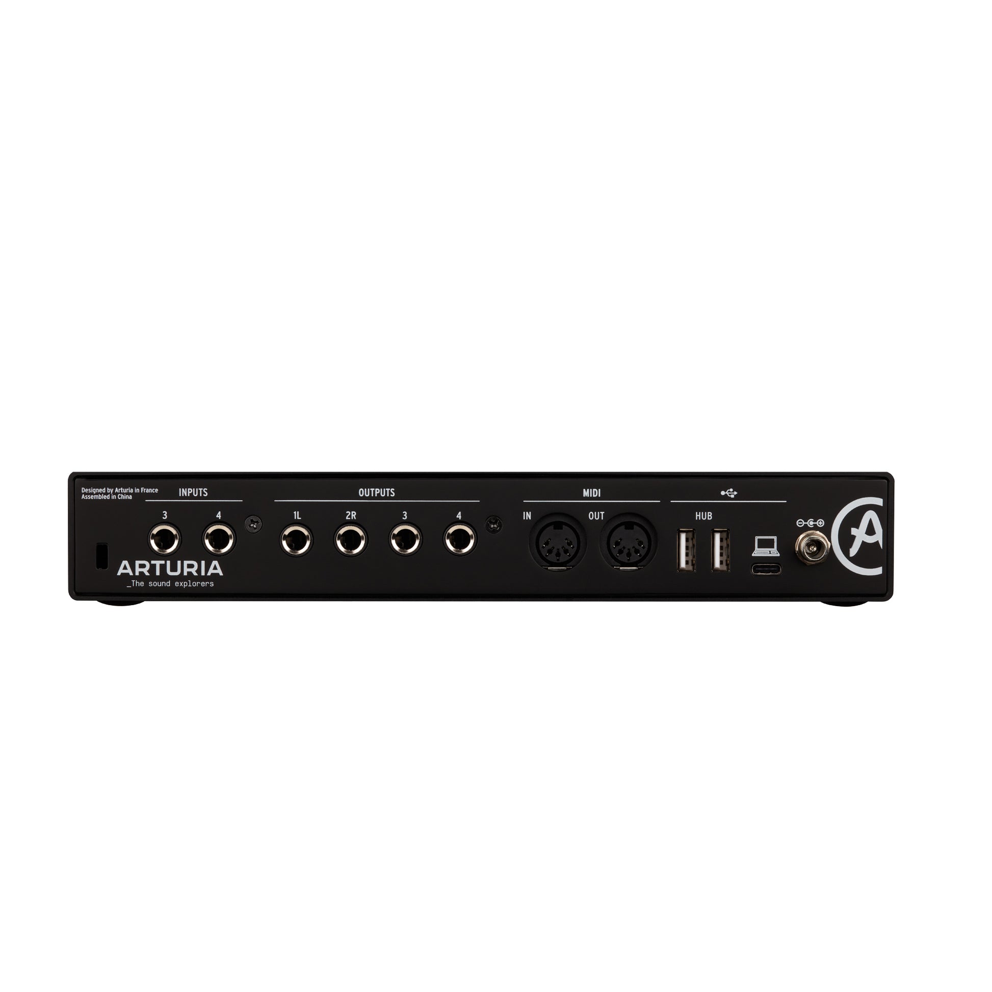 Arturia MiniFuse 4 Audio Interface (USB-C) - Black