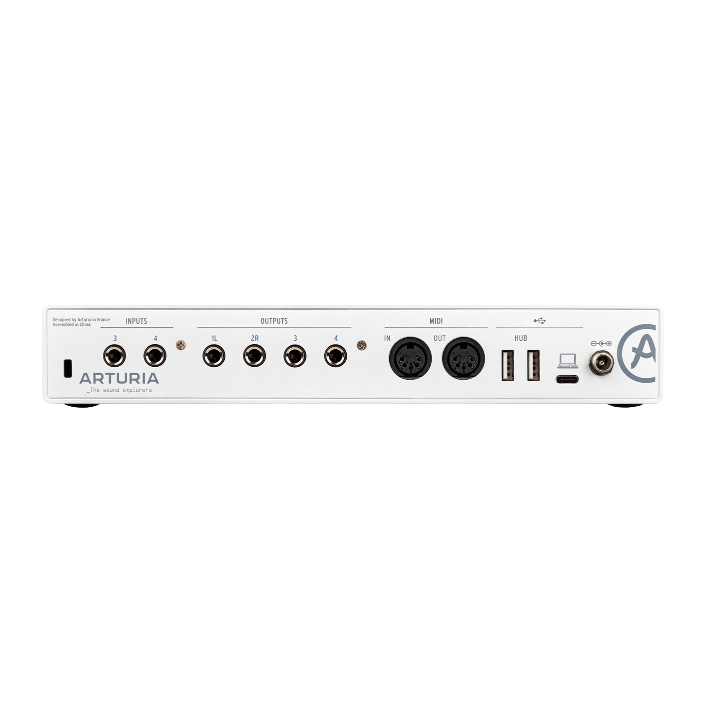 Arturia MiniFuse 4 Audio Interface (USB-C) - White