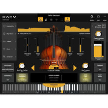Audio Modeling SWAM Cello Section