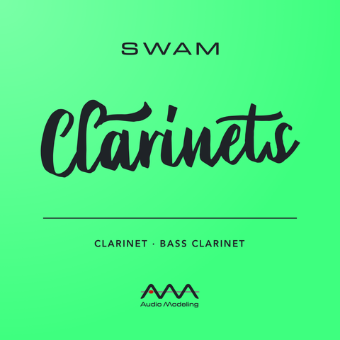 Audio Modeling SWAM Clarinets Virtual Instrument