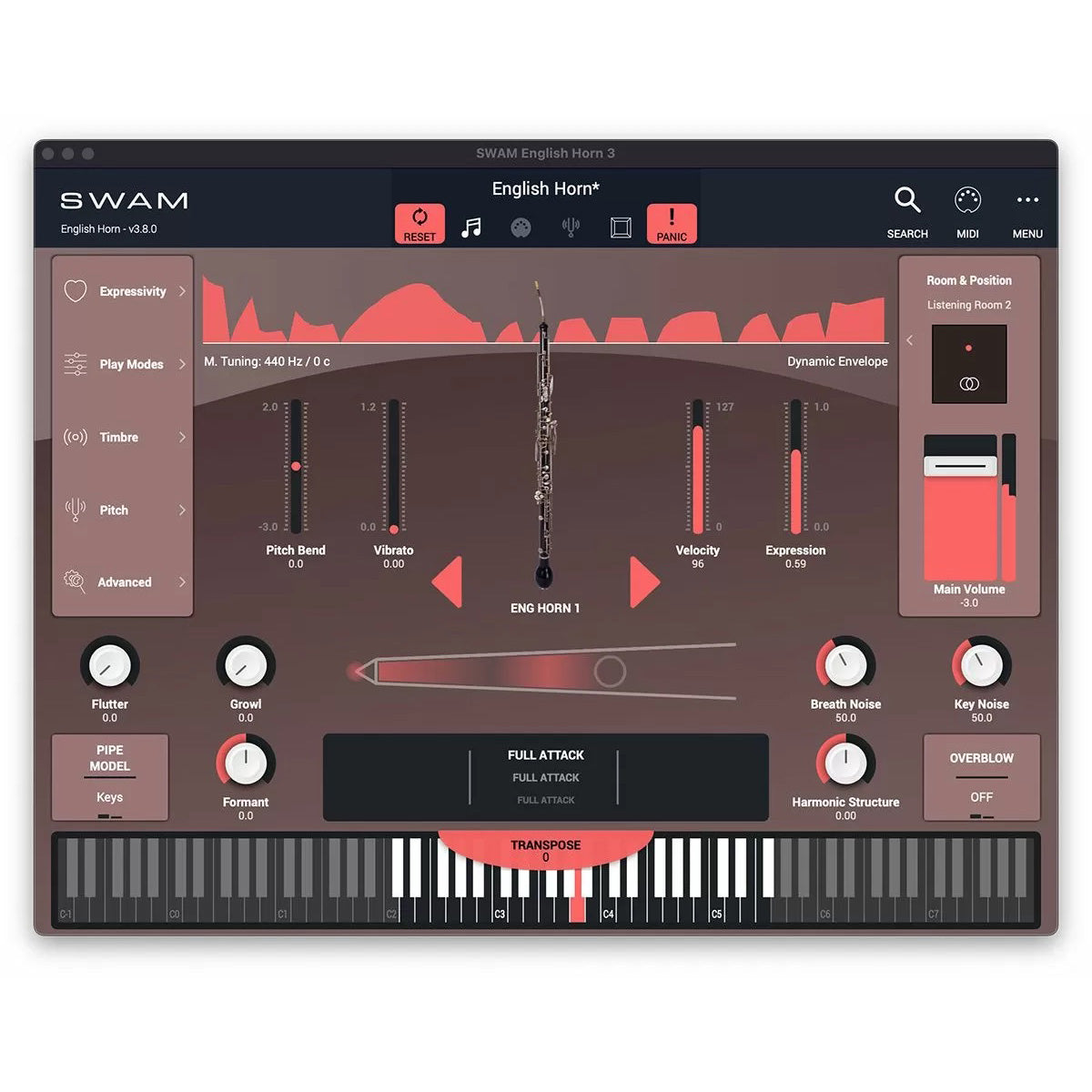Audio Modeling SWAM English Horn