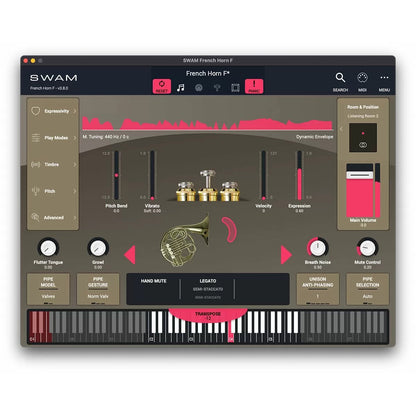 Audio Modeling SWAM French Horn F