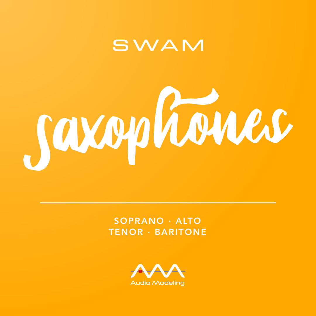 Audio Modeling SWAM Saxophones Virtual Instrument