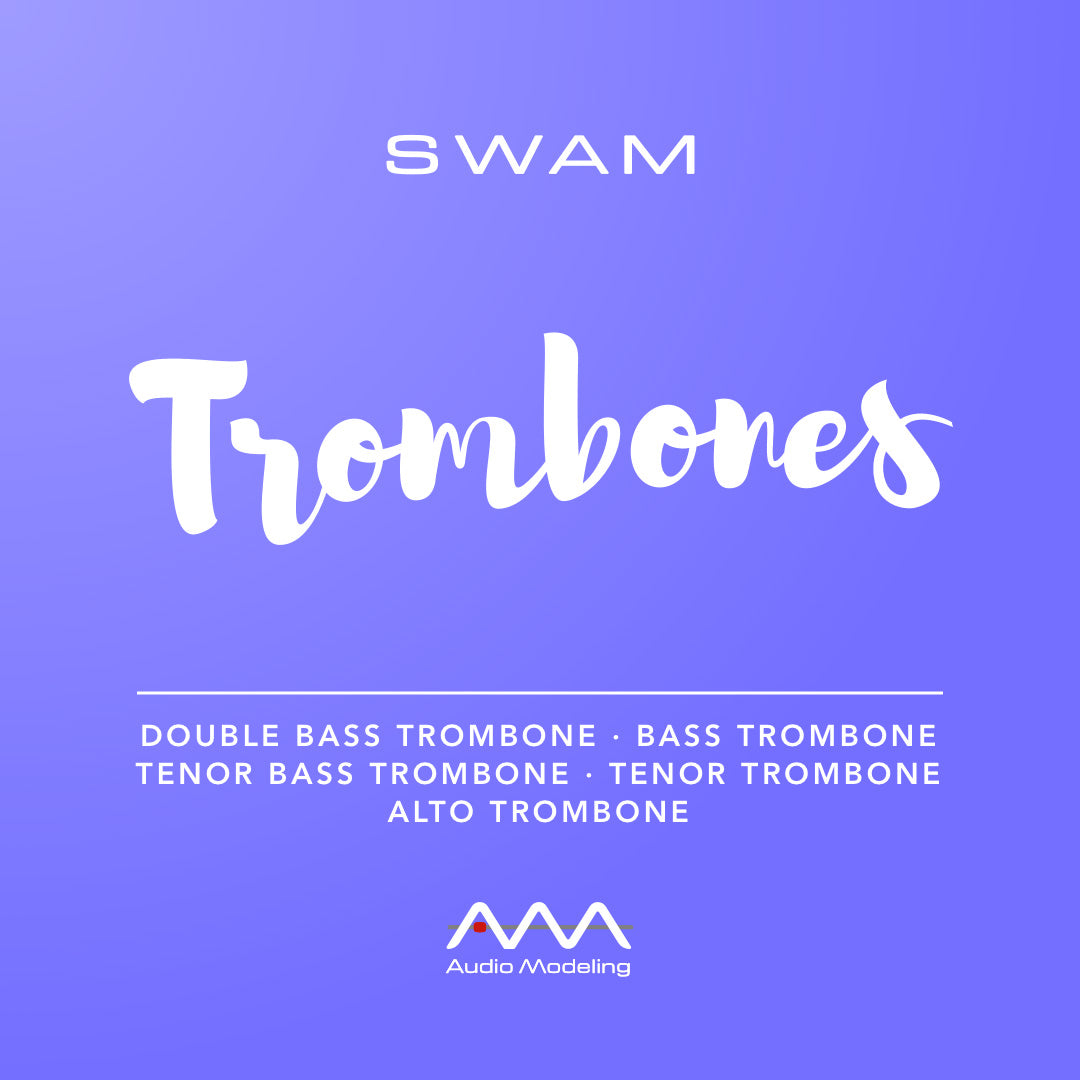 Audio Modeling SWAM Trombones Virtual Instrument