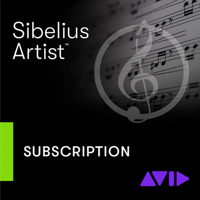 Avid Sibelius Artist Subscription