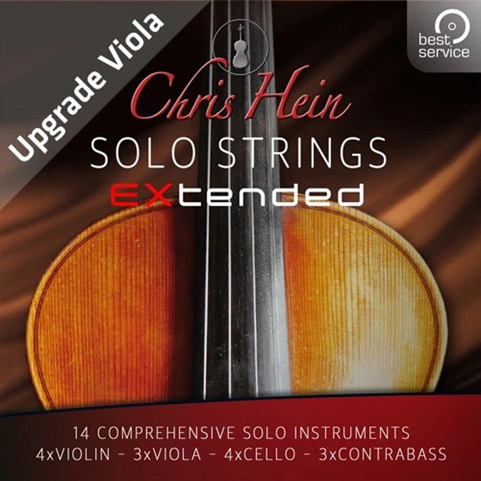 Best Service Chris Hein Solo Strings Complete Upgrade from Viola