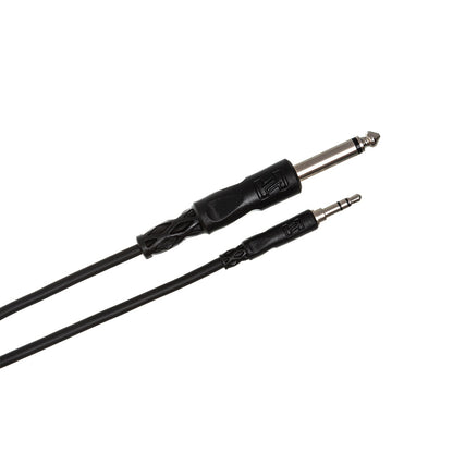 HOSA CMP-110 Mono Interconnect 1/4 in TS to 3.5 mm TRS (10 ft)