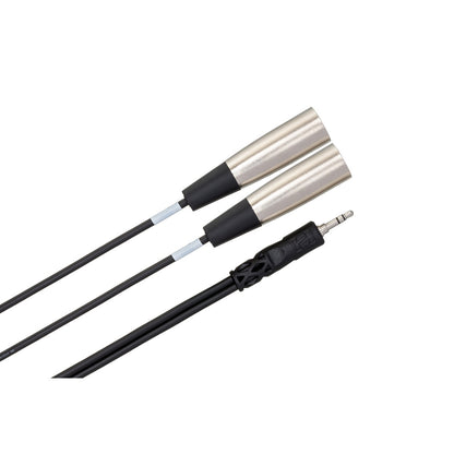 HOSA CYX-402M Stereo Breakout 3.5 mm TRS to Dual XLR3M (2 m)