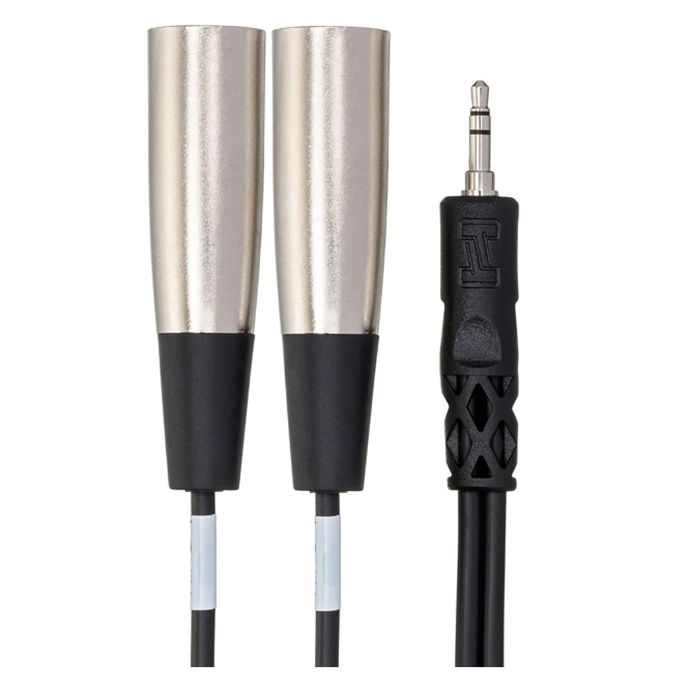 HOSA CYX-402M Stereo Breakout 3.5 mm TRS to Dual XLR3M (2 m)