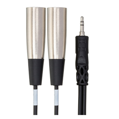 HOSA CYX-403M Stereo Breakout 3.5 mm TRS to Dual XLR3M (3 m)