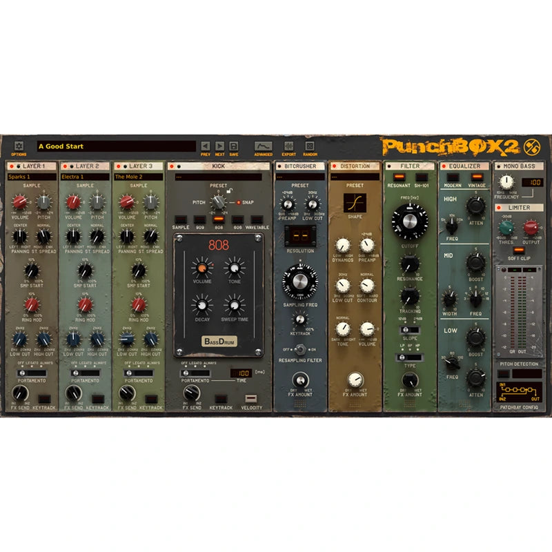 D16 PunchBox 2 Bass Drum Synthesizer