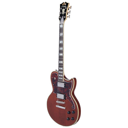 D'Angelico Deluxe Atlantic Electric Guitar (Matte Walnut)