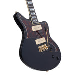 D'Angelico Deluxe Bedford Electric Guitar (Black)