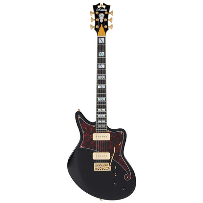 D'Angelico Deluxe Bedford Electric Guitar (Black)