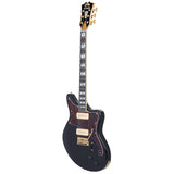 D'Angelico Deluxe Bedford Electric Guitar (Black)