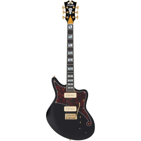 D'Angelico Deluxe Bedford Electric Guitar (Black)