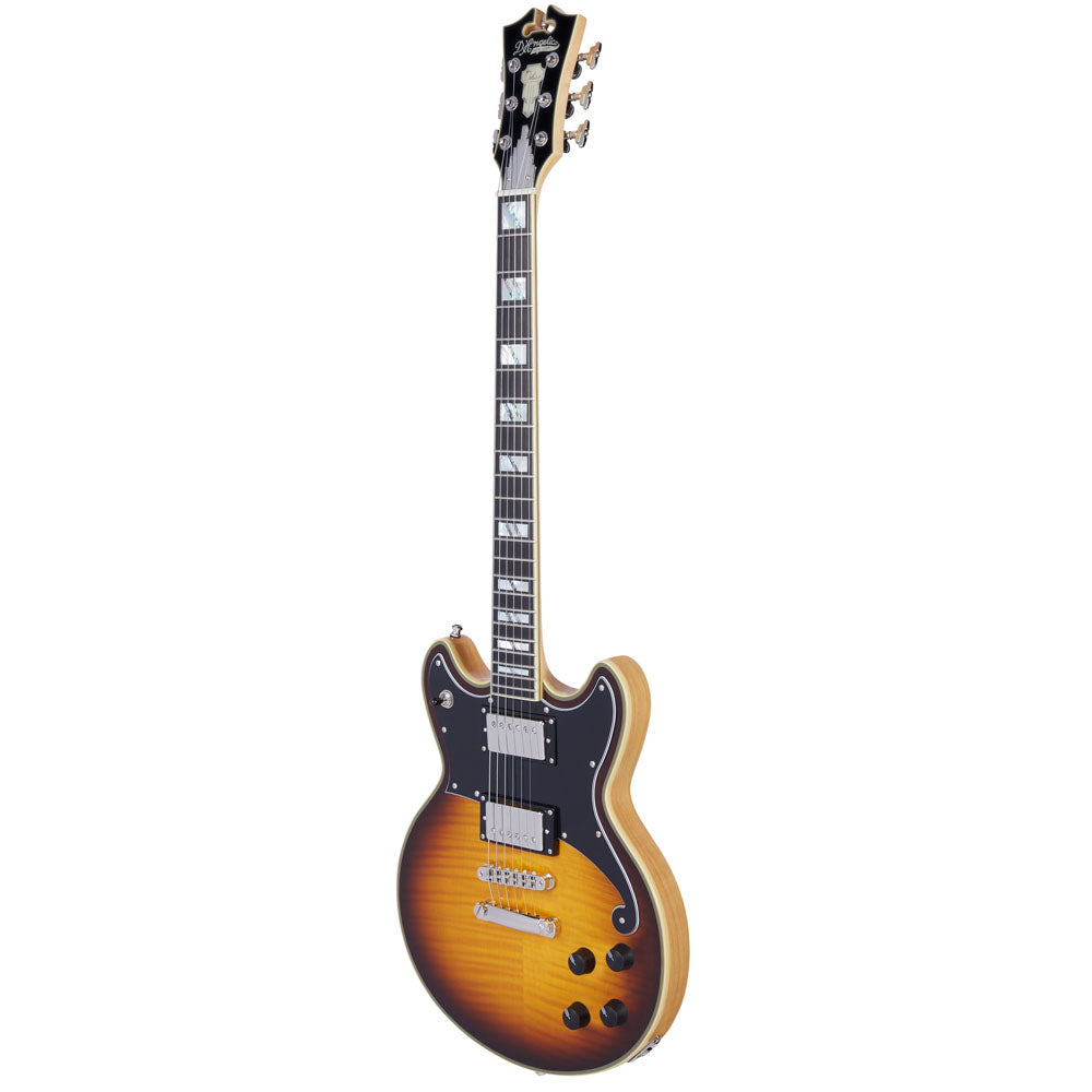 D'Angelico Deluxe Brighton Electric Guitar (Vintage Sunburst)