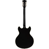 D'Angelico Excel DC Tour Electric Guitar (Semi-Hollowbody - Black)