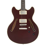 D'Angelico Excel DC Tour Electric Guitar (Semi-Hollowbody - Wine)