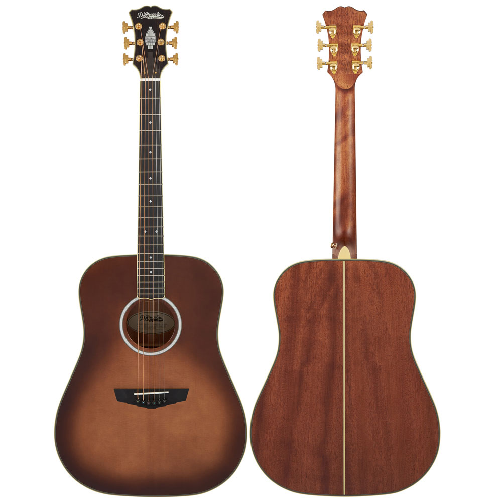 D'Angelico Excel Lexington Acoustic-Electric Guitar (Autumn Burst)