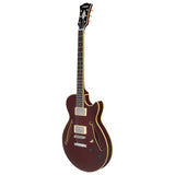 D'Angelico Excel SS Tour Electric Guitar (Semi-Hollowbody - Wine)